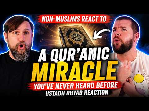 Non-Muslims React to "A Qur’anic Miracle You’ve Never Heard Before" | Ustadh Rhyad Reaction