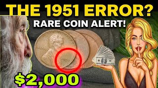 $2,0000:Rare Lincoln Wheat Penny Coins Worth Money 💰 | 1950s–1960s Pennies Value &amp; Errors