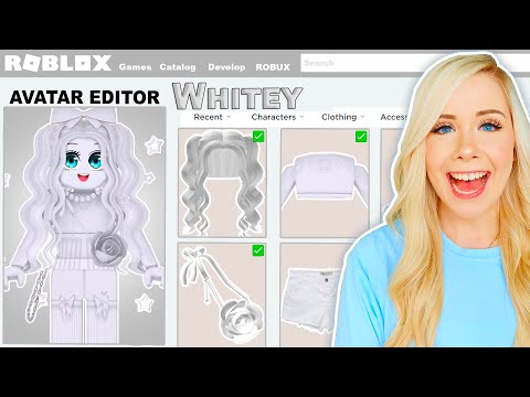 USING ONLY WHITE TO MAKE A ROBLOX ACCOUNT!