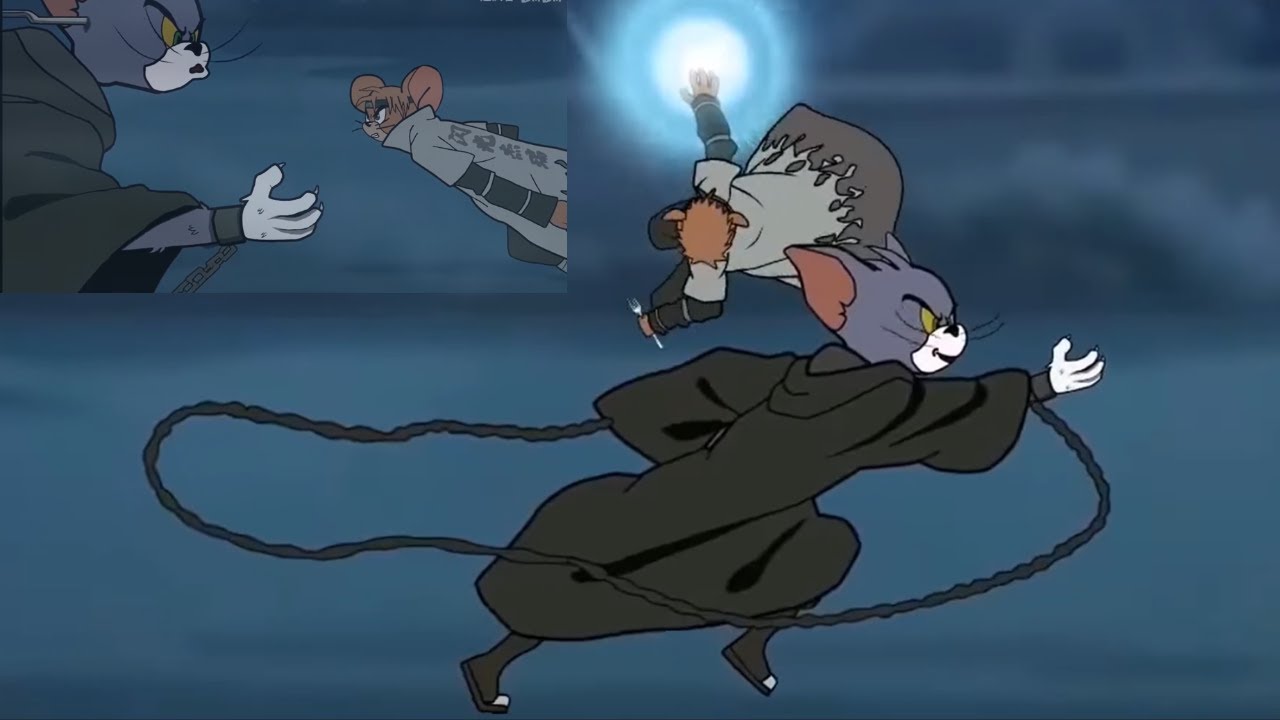 Tom as Obito \u0026 Jerry as Minato epic fight