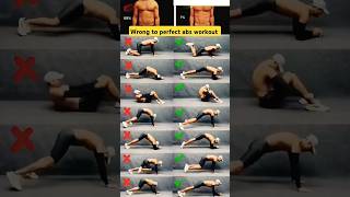 Right technique of performing abs workout at home|six packs abs kaise bnaye|#shorts#abs#shortsfeed