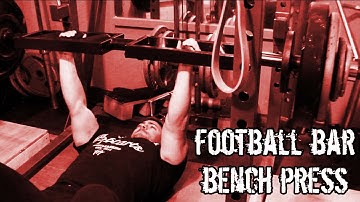 Football Bar Floor Press | 115kg x 4