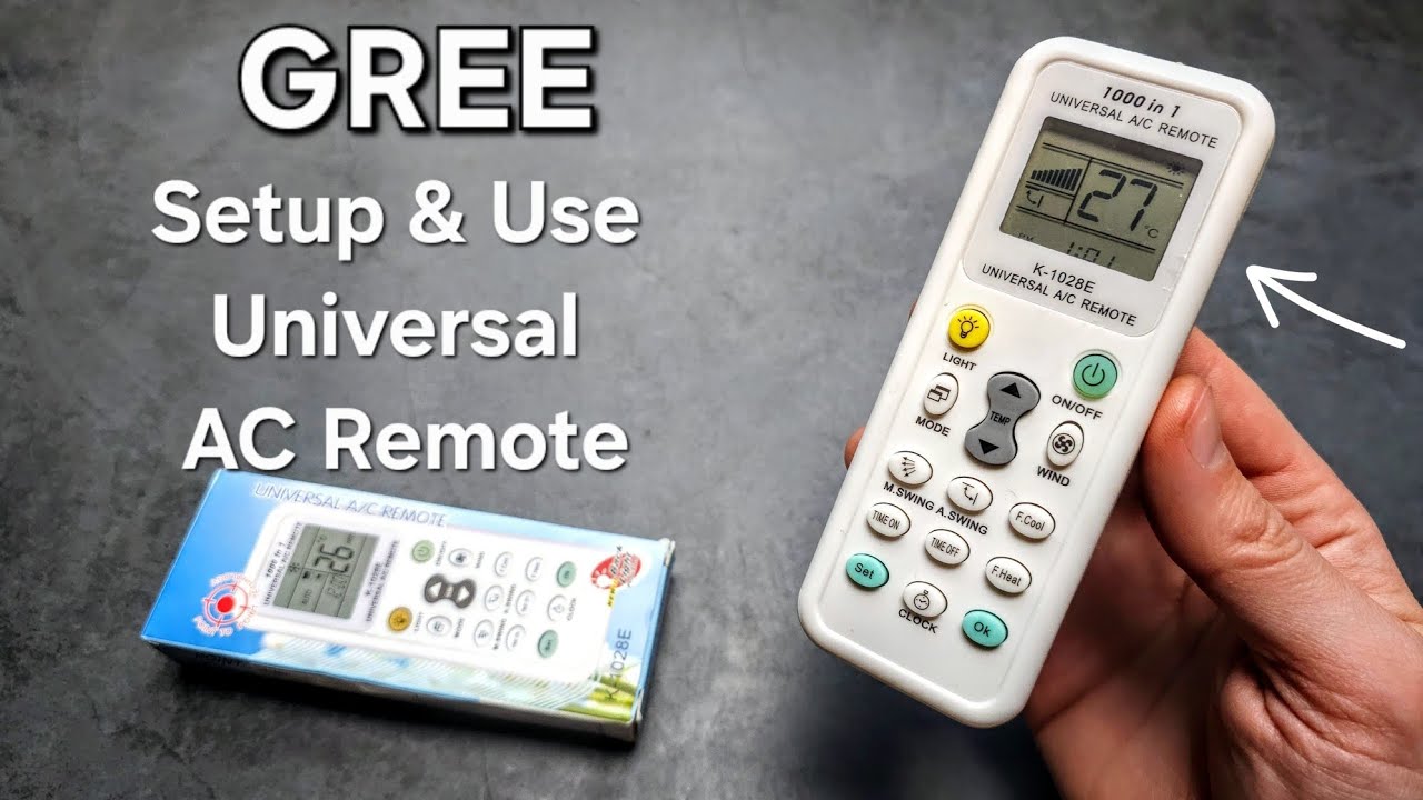 Инструкция по установке и использованию кондиционера GREE с универсальным пультом дистанционного ...