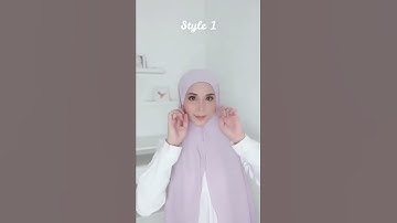 Tutorial Anzalna Shawl ~ Light Purple 🧕🏻