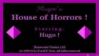 Hugo's House of Horror gameplay (PC Game, 1990)