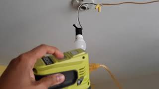 Ryobi  150 watt battery inverter