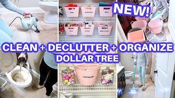 EXTREME CLEAN WITH ME DECLUTTER ORGANIZE | SPEED CLEANING MOTIVATION |CLOSET DECLUTTER | DOLLAR TREE