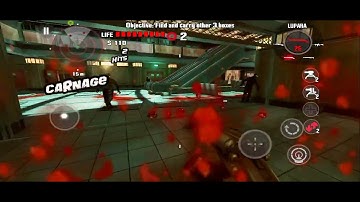 Dead Trigger - Gameplay Walkthrough Part 11 - Chopping Malli (IOS, Android)