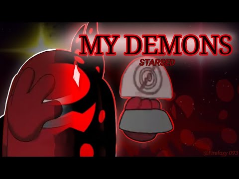 Among Us RODAMRIX Animation Red Rojo AMV My Demons Starsed 