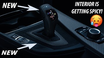 HOW TO INSTALL M PERFORMANCE DRY CARBON/ALCANTARA GEAR SHIFT KNOB & TRIM COVER | BMW F30