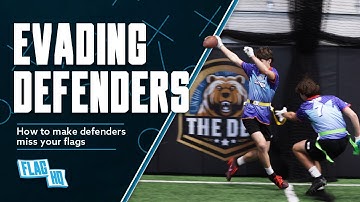 How to Avoid Defenders in Flag Football | Evasive Moves & Techniques | Flag HQ