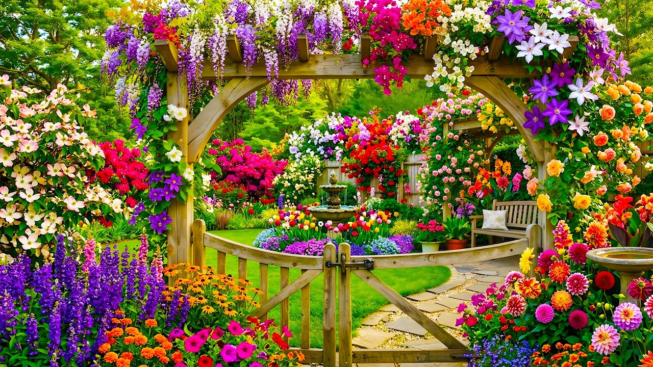 Hidden Spring Garden Retreat 2026 🌷 Serene Backyard Cottage & Soothing ...