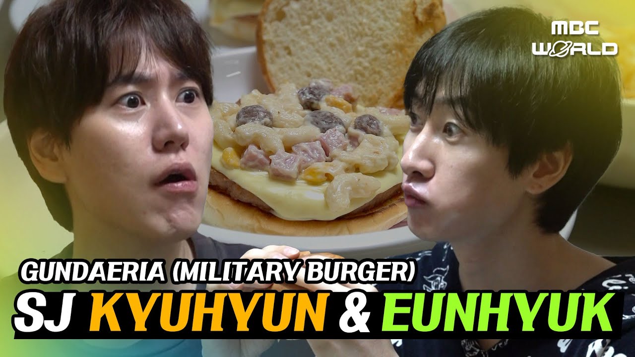 [C.C.] KYUHYUN&EUNHYUK introducing unique ways of eating 