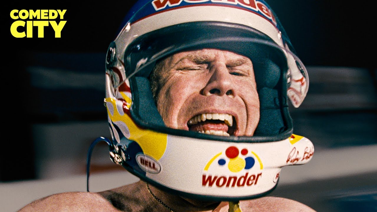 Invisible Fire Scene | Talladega Nights: The Ballad of Ricky Bobby ...