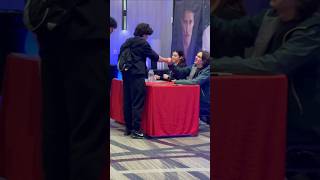 I met Jacob Bertrand from Cobra Kai AKA Hawk