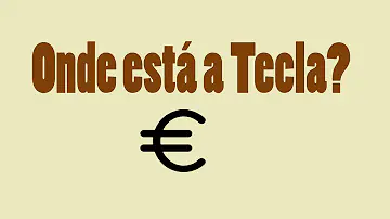 Como escrever €?