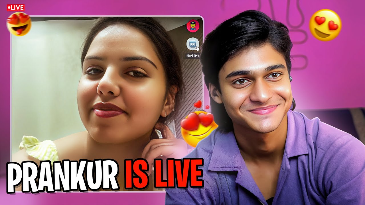 Flirting With Cuties On Monkey Chat  with Prankur Rajput