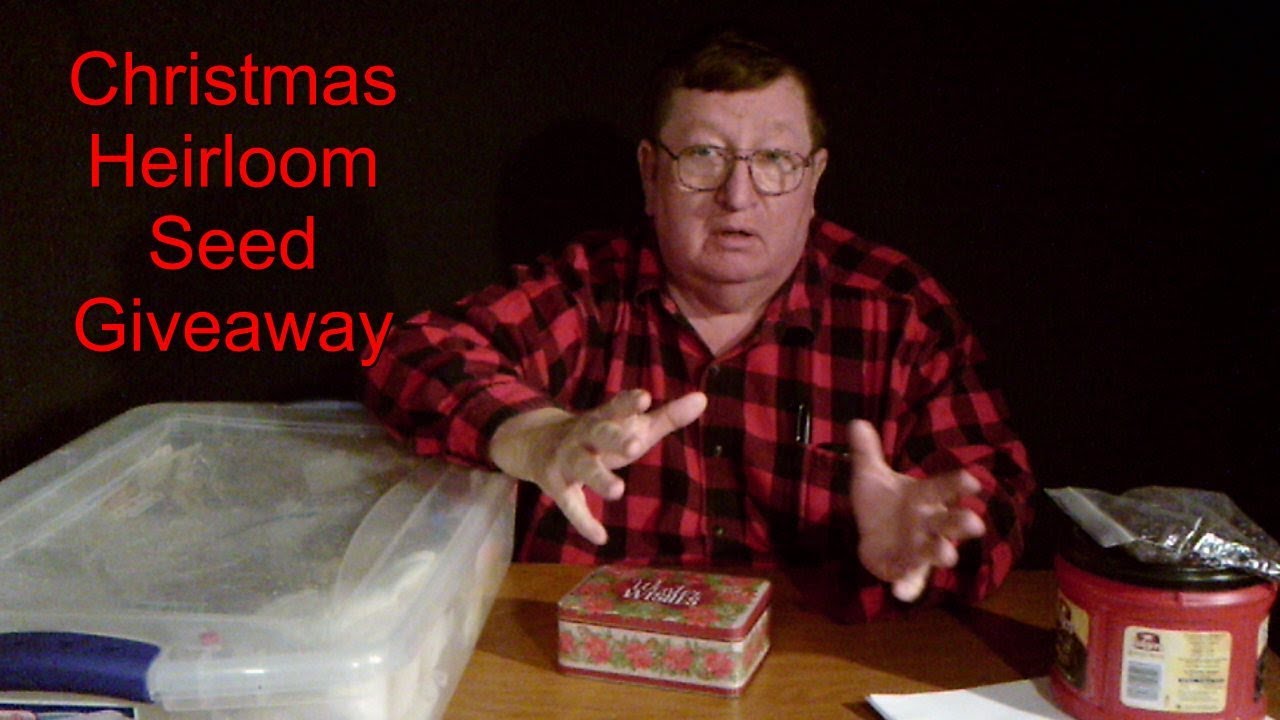 Heirloom Seed Giveaway 2019 College Hill Farm