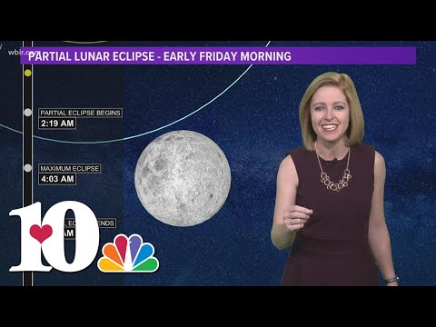 A near-total lunar eclipse of the Beaver Moon will happen in the wee hours of Friday morning