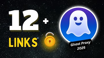 12+ New Ghost Proxy Links 2025 | How to unblock websites on school Chromebook 2025