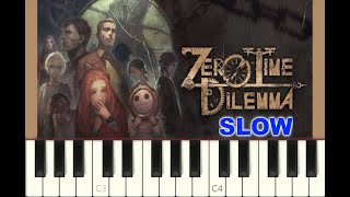 SLOW piano tutorial \