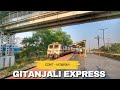 🔥Dangerous 130 KMPH !! Gitanjali Express rushes towards Rourkela jn | CSMT - Howrah | WAP 7
