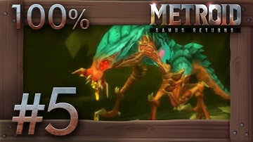 Metroid Samus Returns - 100% Walkthrough Part 5 | Area 4 (All Missiles & Energy Tanks) 3DS Gameplay