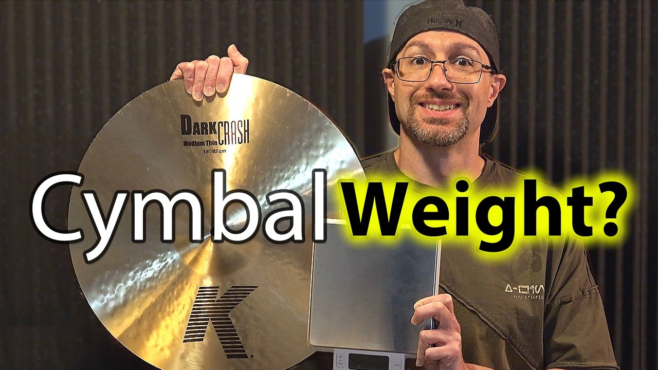 Cymbal Weight and Tone: What You Actually Need to Know - YouTube