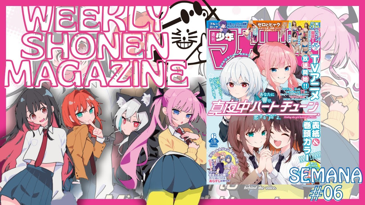 Weekly Shonen Magazine [2026] - Semana #06 (Ranking Semanal)