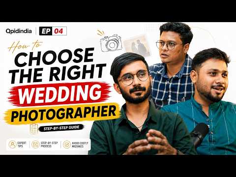 How to Choose the Right Wedding Photographer ( Bengali ) EP 04 #wedding #weddingphotography