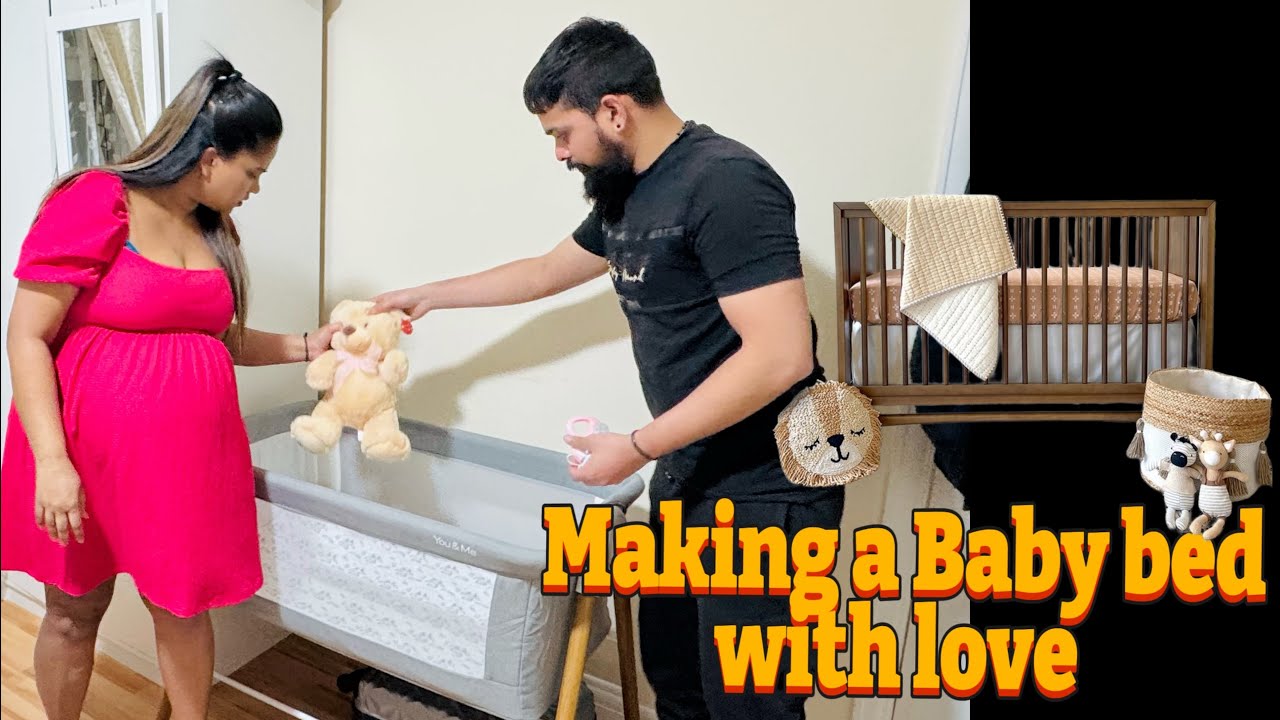 Waiting for our little one 👶🍼 || Baby bed setup vlog || GoanVlog #konkanivlogs 