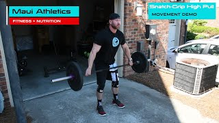 Snatch-grip High Pull Tutorial