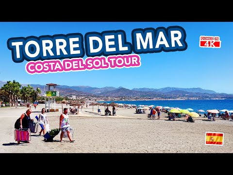 TORRE DEL MAR, Malaga, Costa Del Sol, Spain | Walking Tour