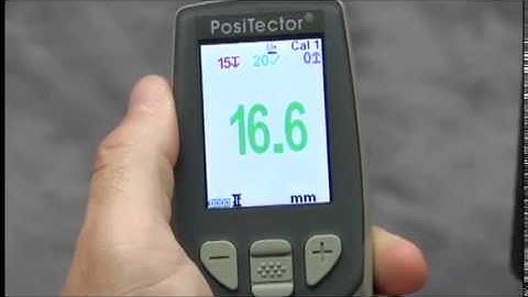PosiTector 6000 FNGS Advanced Hi Lo Alarm Scan Mode - Coating Thickness Gauge
