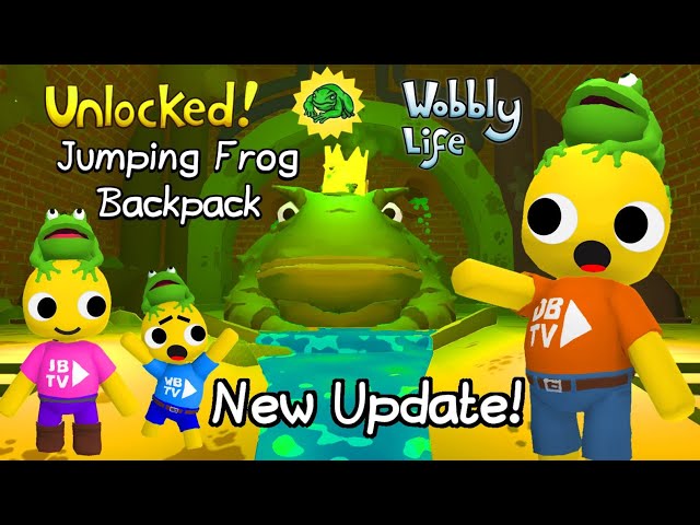New Wobbly Life Sewers Update Unlocked Jumping Frog Top class=