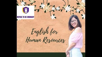 [LIVESTREAM] TIẾNG ANH NGÀNH QUẢN TRỊ NHÂN LỰC- ENGLISH FOR HUMAN RESOURCES