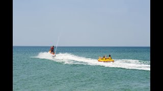 Jet Ski and tubing by Yamaha Waverunner