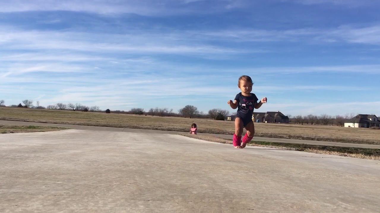 baby bow legged walk YouTube