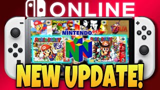 NEW Nintendo Switch Online Update Just Dropped!