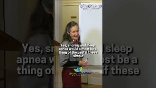 Barbara O'Neill shares a method to transition from mouth breathing to nose breathing