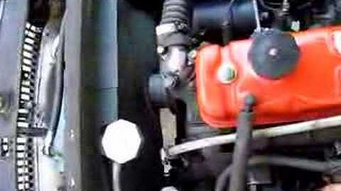 1966 MG B after valve adjustment