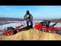 The newest motorized sleds Tofalar! New level of snow riding!