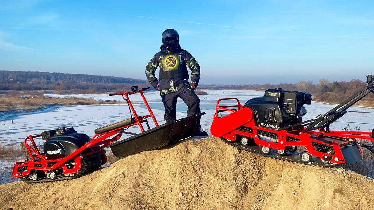 The newest motorized sleds Tofalar! New level of snow riding!