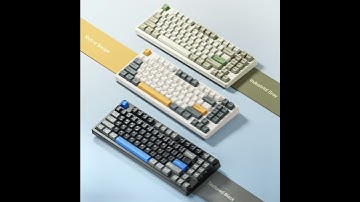 Kisnt KN85 Mechanical keyboards, which color will you pick? #kisnt #keyboard #gamimgsetup #tech