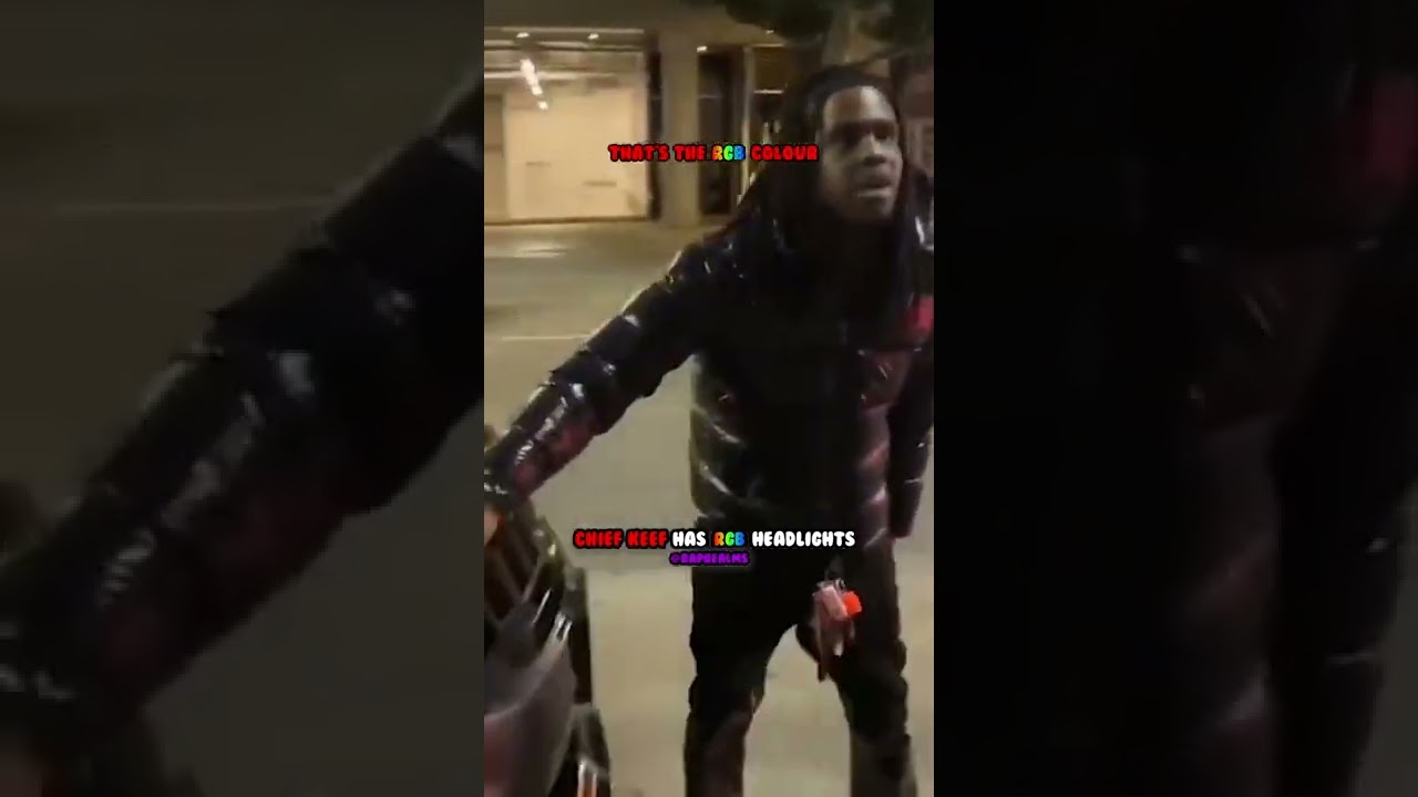 Chief Keef has RGB headlights
