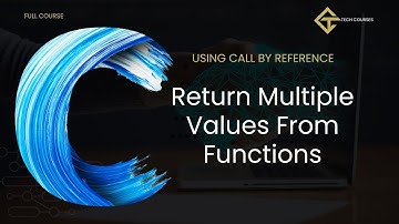 C33. Return Multiple Values from Functions in C