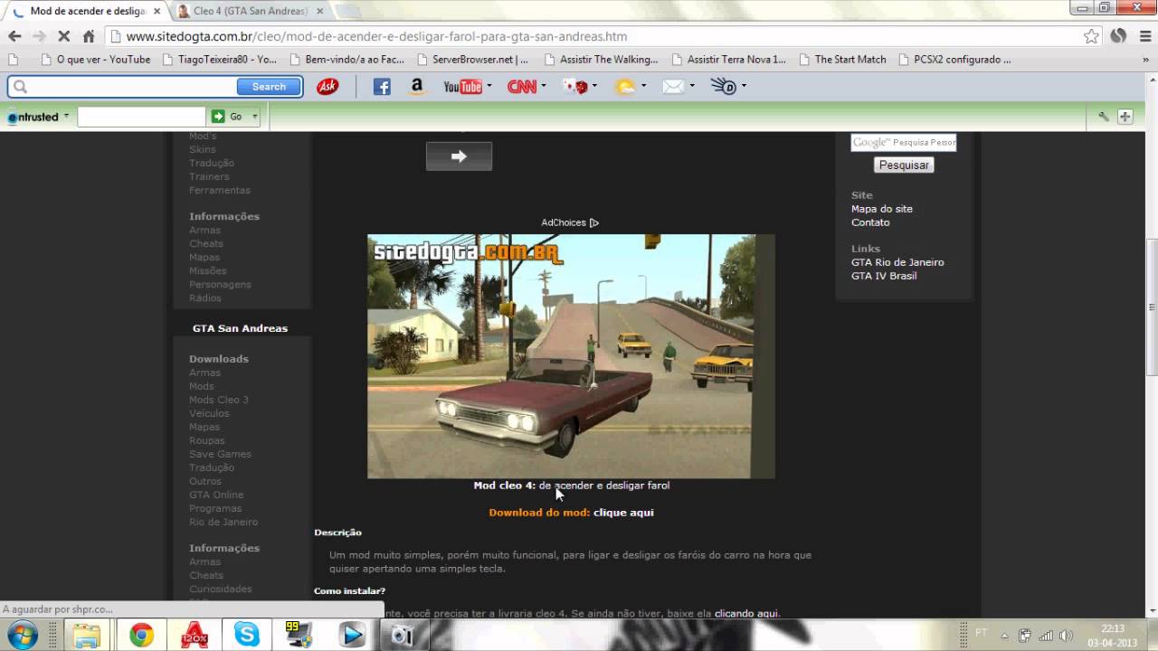 gta san andreas cleo 4 tutorial