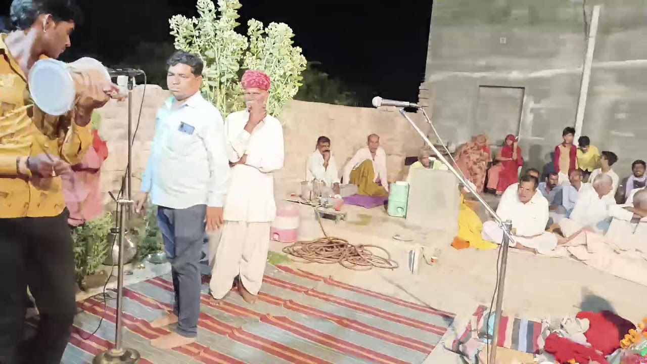 करणी माता भजन डेरु पर गायक सुखाराम जी भोपा एंड पार्टी सुरपुरा