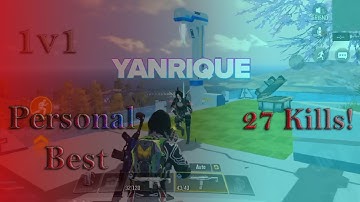 Me vs Yanrique on Floating Platform! #CoDMobile #BattleRoyale. Personal Best 27 Kills #FireForGaming