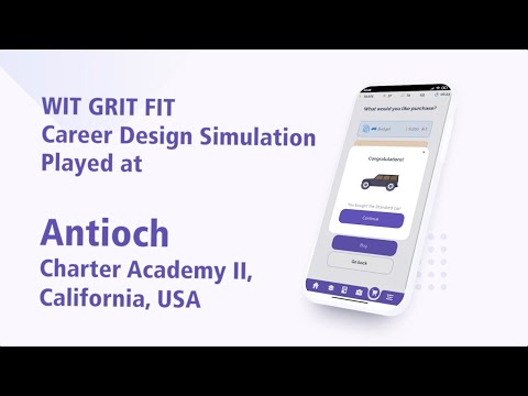 Career Design Simulation: Testimonial from Antioch Charter Academy II